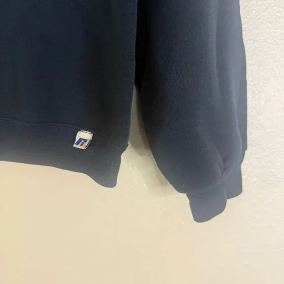 Russell Athletic R.A Long Lumberjacks Black Crewneck Small Unisex - Picture 4 of 5